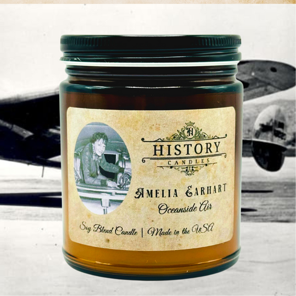 Amelia Earhart Oceanside Air Candle