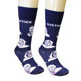 Women Justices Crew Socks